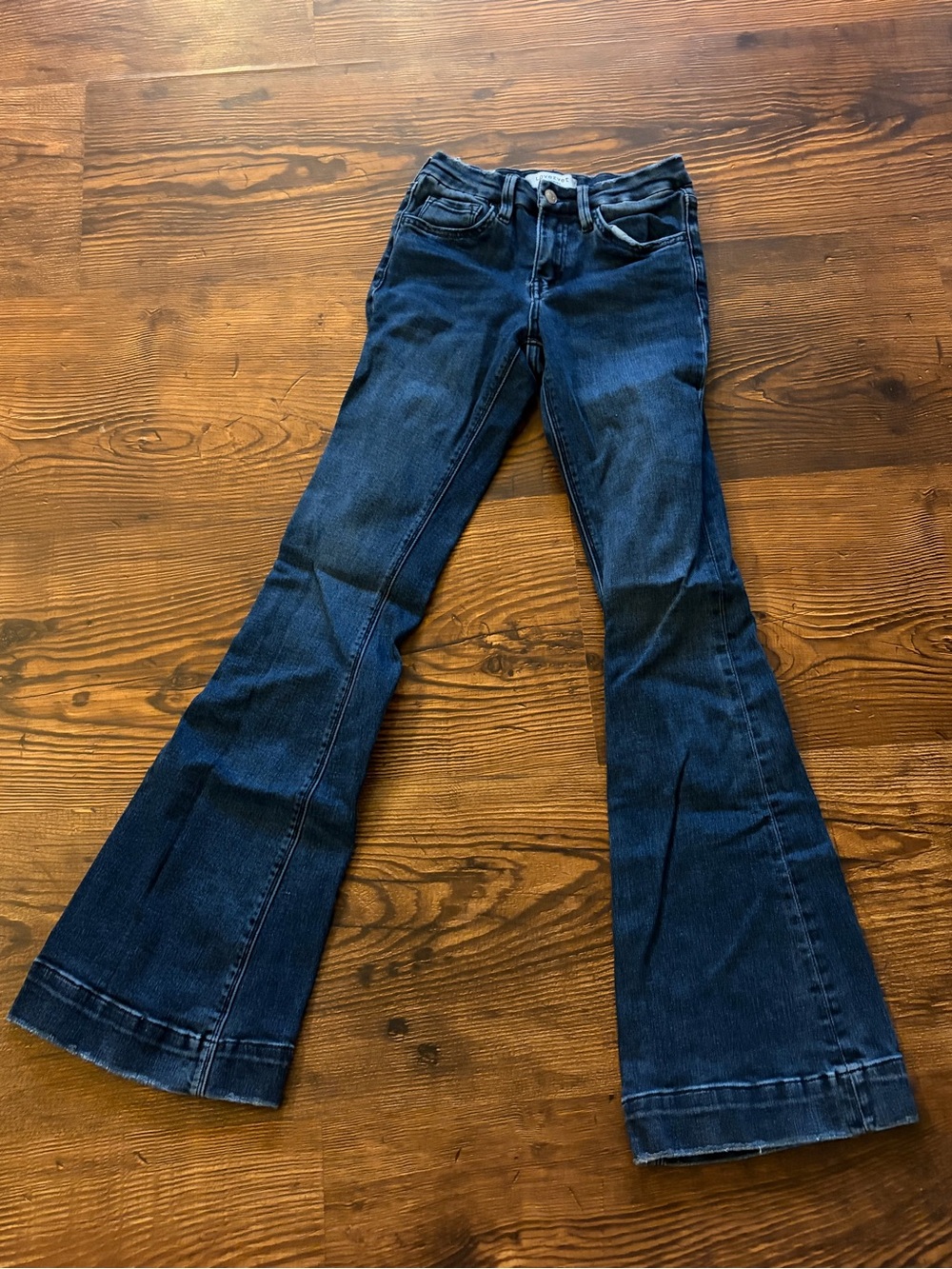 Vervet Dark Blue Flare Jeans - Sleek Flared Silhouette